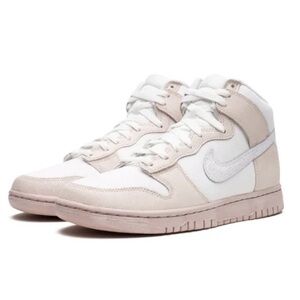 Nike Dunk High Retro PRM "Cracked Leather Swoosh" sneakers